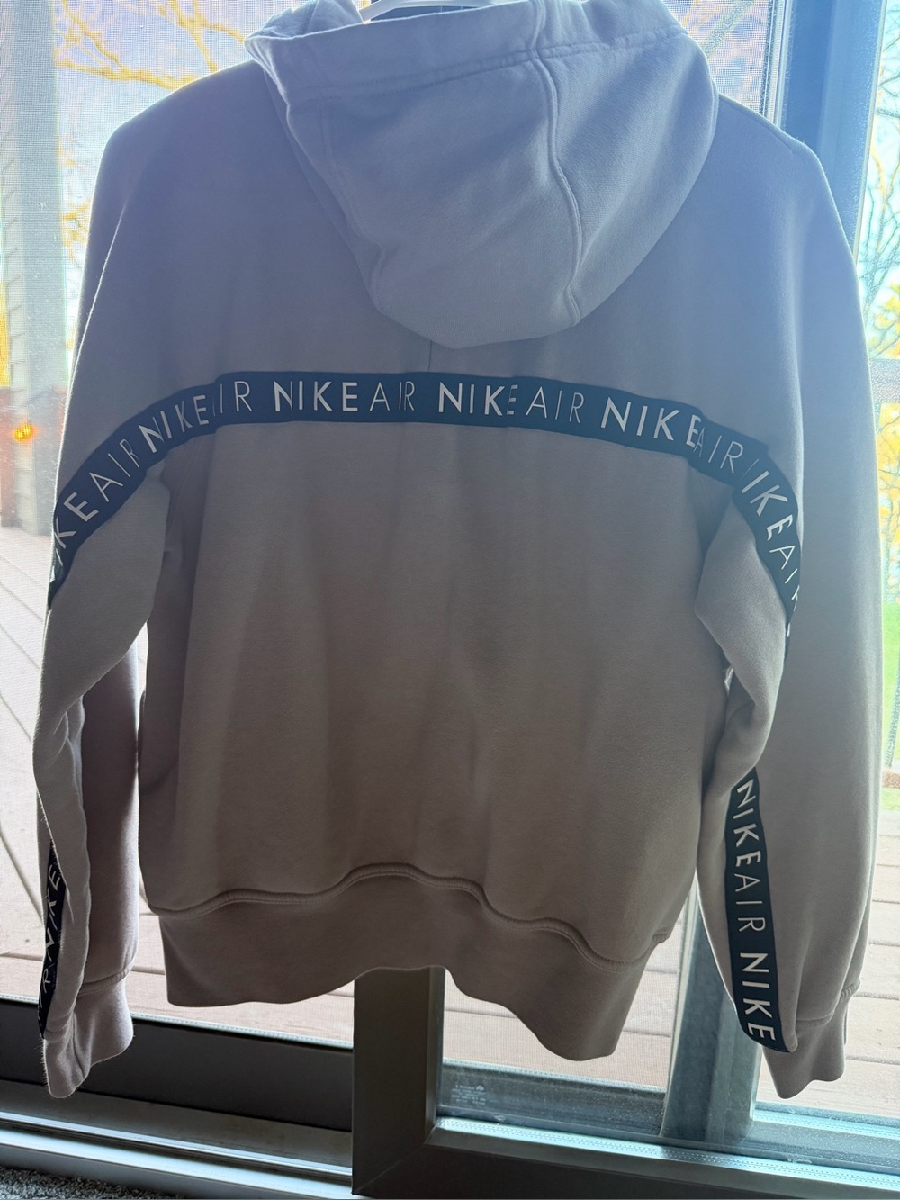 Nike Beige/Tan Air Pullover Hoodie